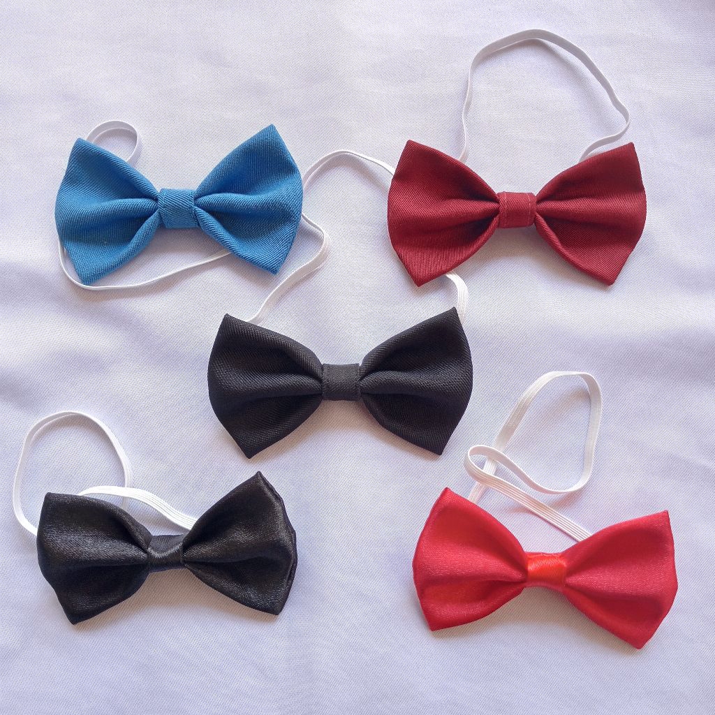 dasi kupu anak / bowtie untuk usia 4-6 tahun/TK , aneka warna , hitam, merah, biru