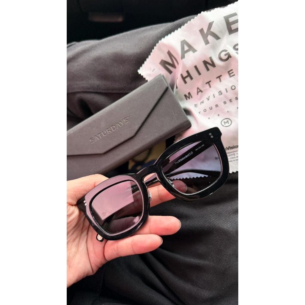 Kacamata the visionist 2.0 makna x saturdays