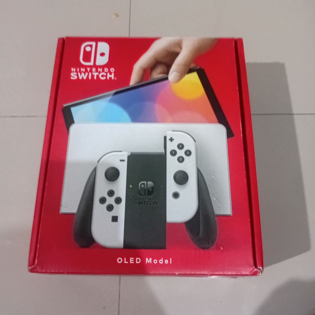 (4) Nintendo Switch Oled White Fullset