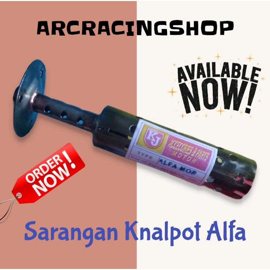 Sarangan Knalpot Yamaha Alfa 2R Alfa Champ Saringan Silencer Knalpot Model Standar