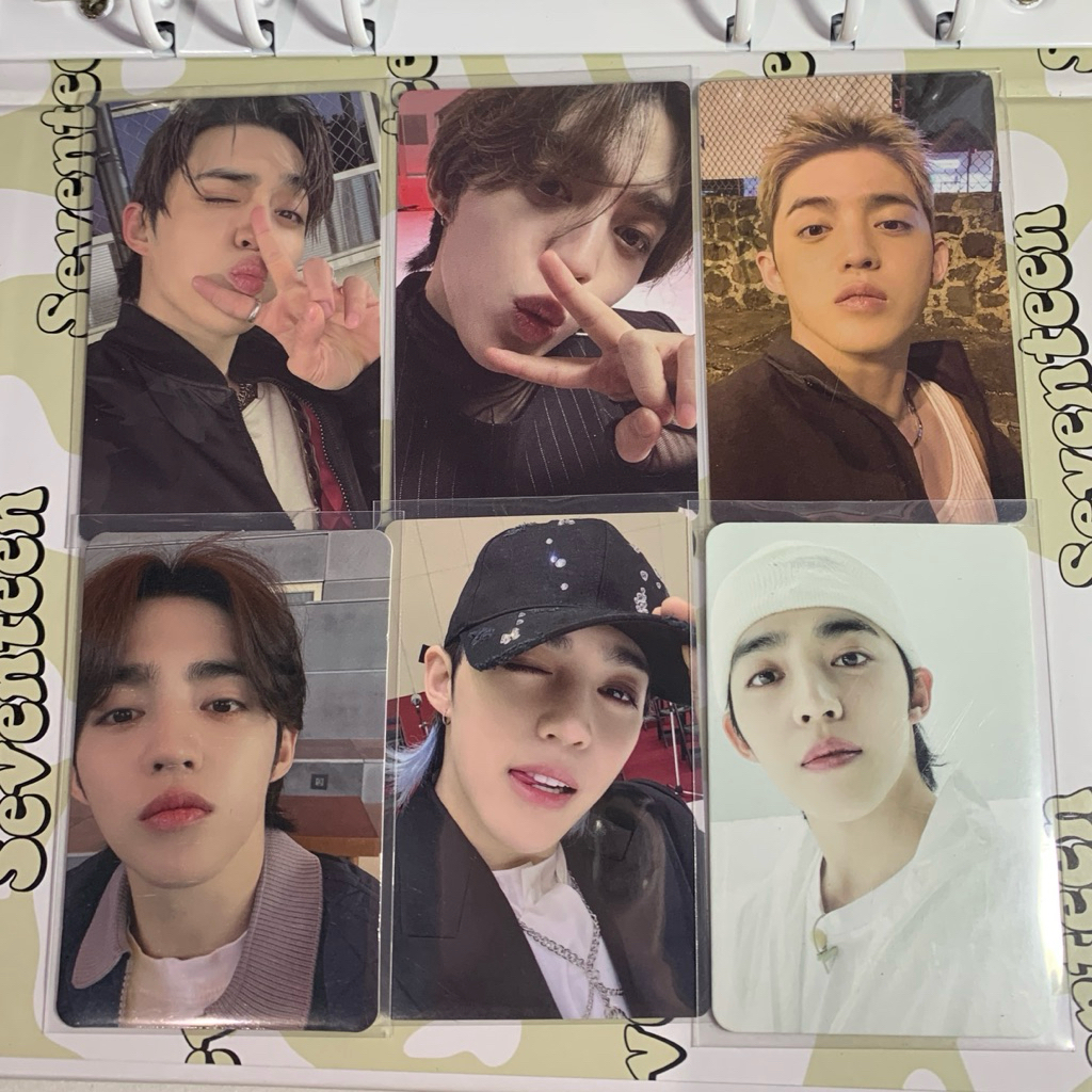 [READY] Official Photocard Scoups Seventeen CxM Hype Vibes Yzy 17irh pob fan party