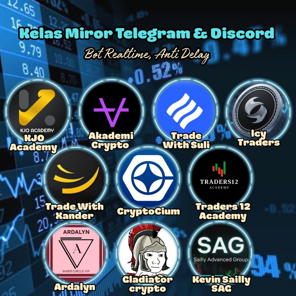 Kelas Miror Crypto Telegram Dan Discord Lengkap Realtime Akademi Crypto Trade With Suli Kjo Academy 