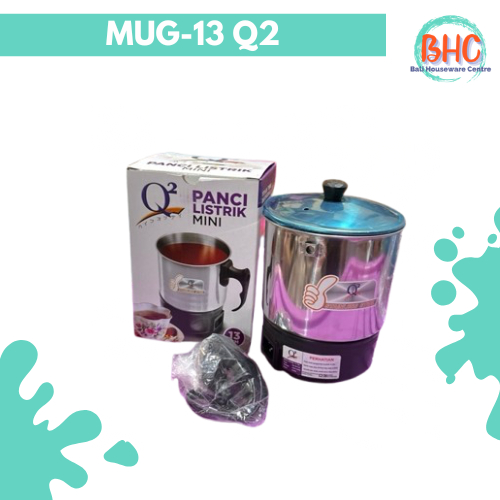 CANGKIR MUG LISTRIK Q2 | PANCI LISTRIK MINI