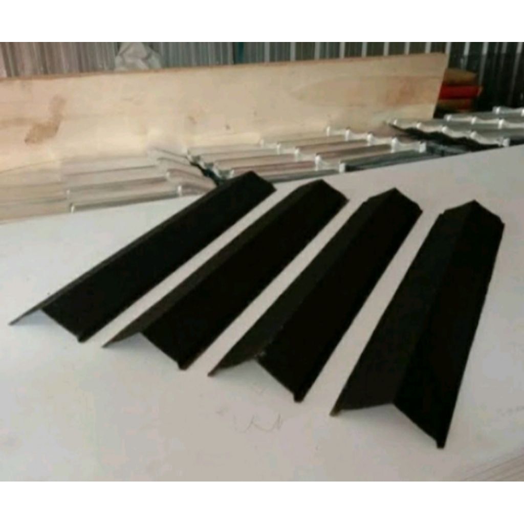 fleshing L genteng metal pasir tebal 0.30