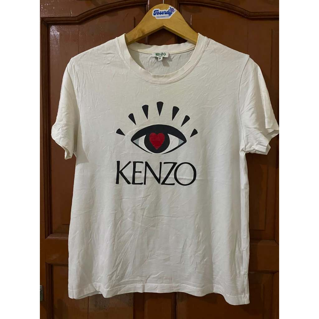 Kaos Kenzo Putih