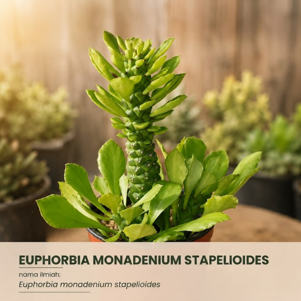 Euphorbia Monadenium Stapelioides Hijau