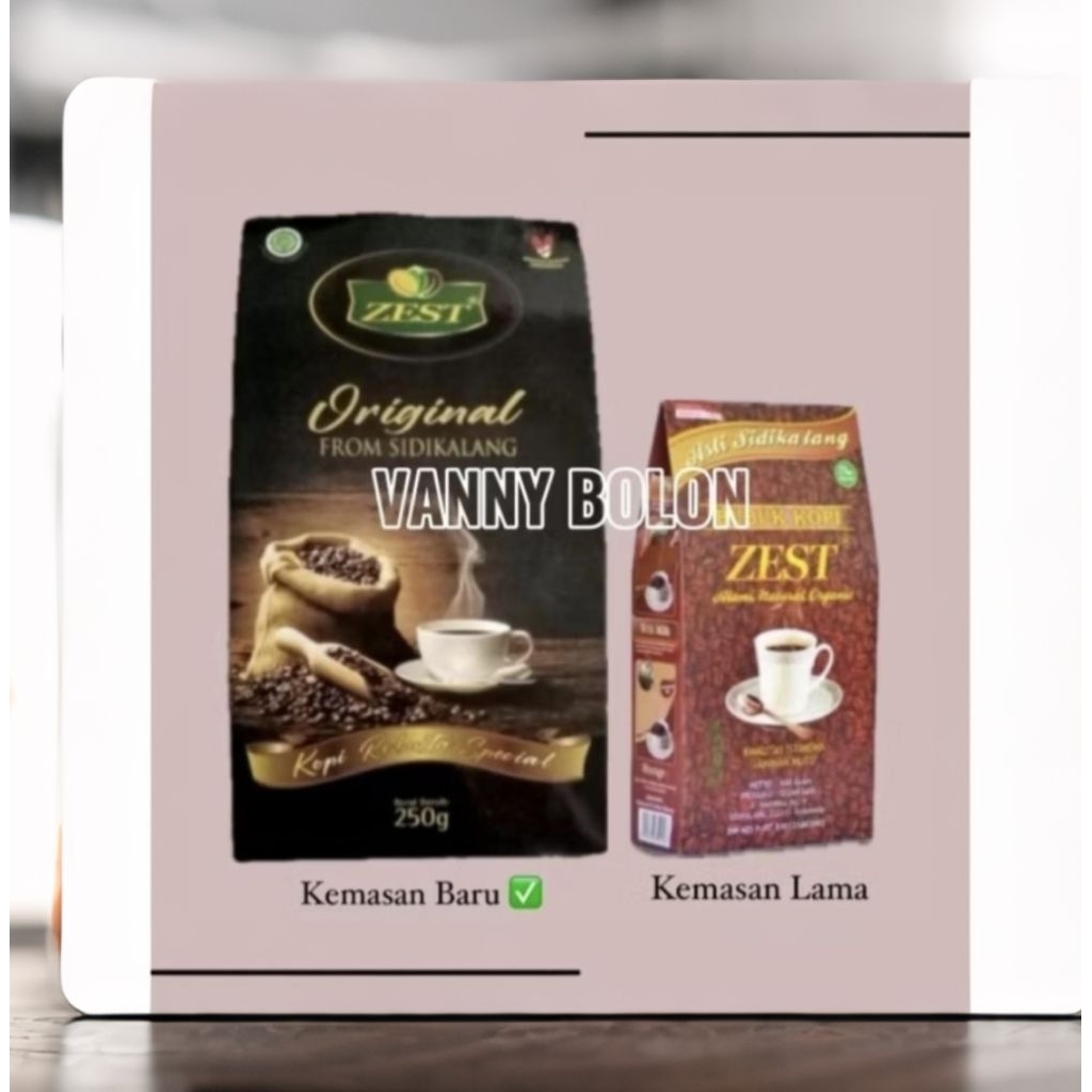Kopi Sidikalang Zest