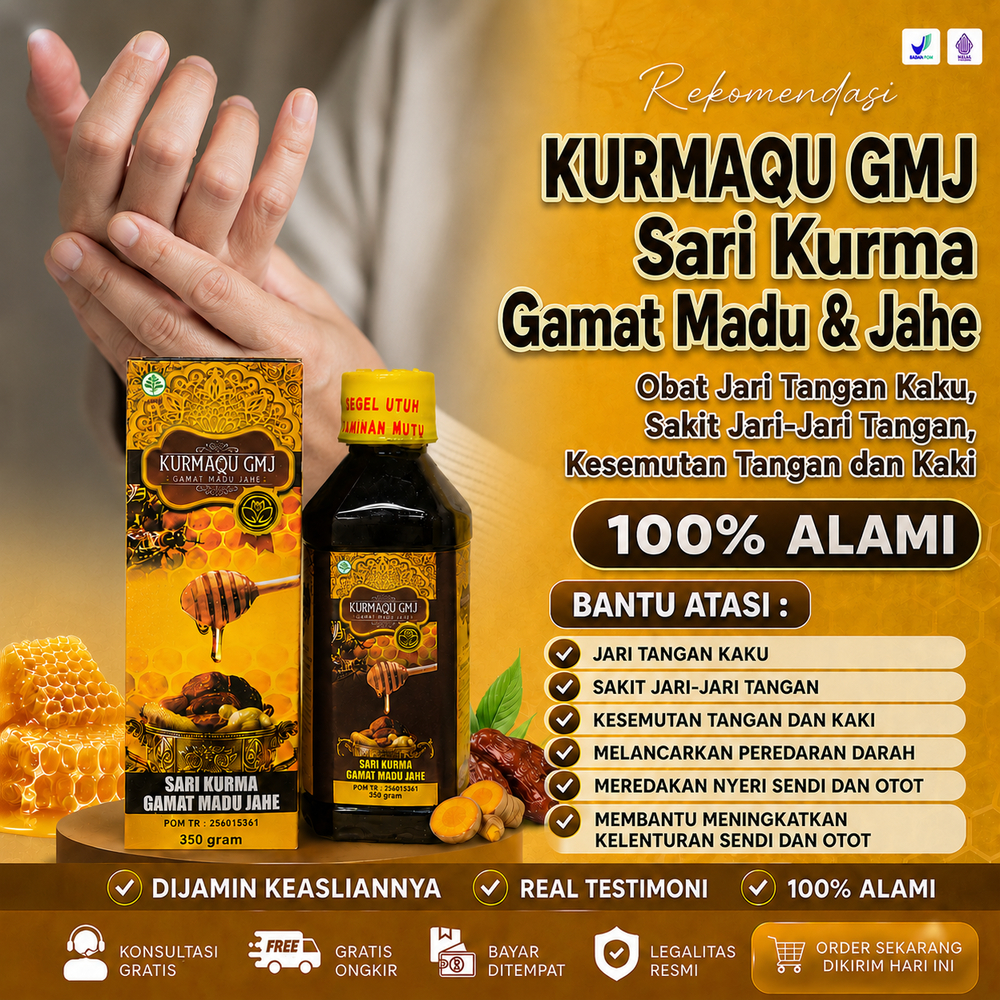 Obat Jari Tangan Kaku, Sakit Jari-Jari Tangan, Kesemutan Tangan dan Kaki, Tangan Bengkak, Osteoarthr