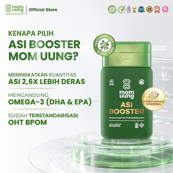Makassar  MOM UUNG HERBAL Asi Booster Pelancar Asi 60 Kapsul Mom Uung Makassar Momuung  NEW PACK