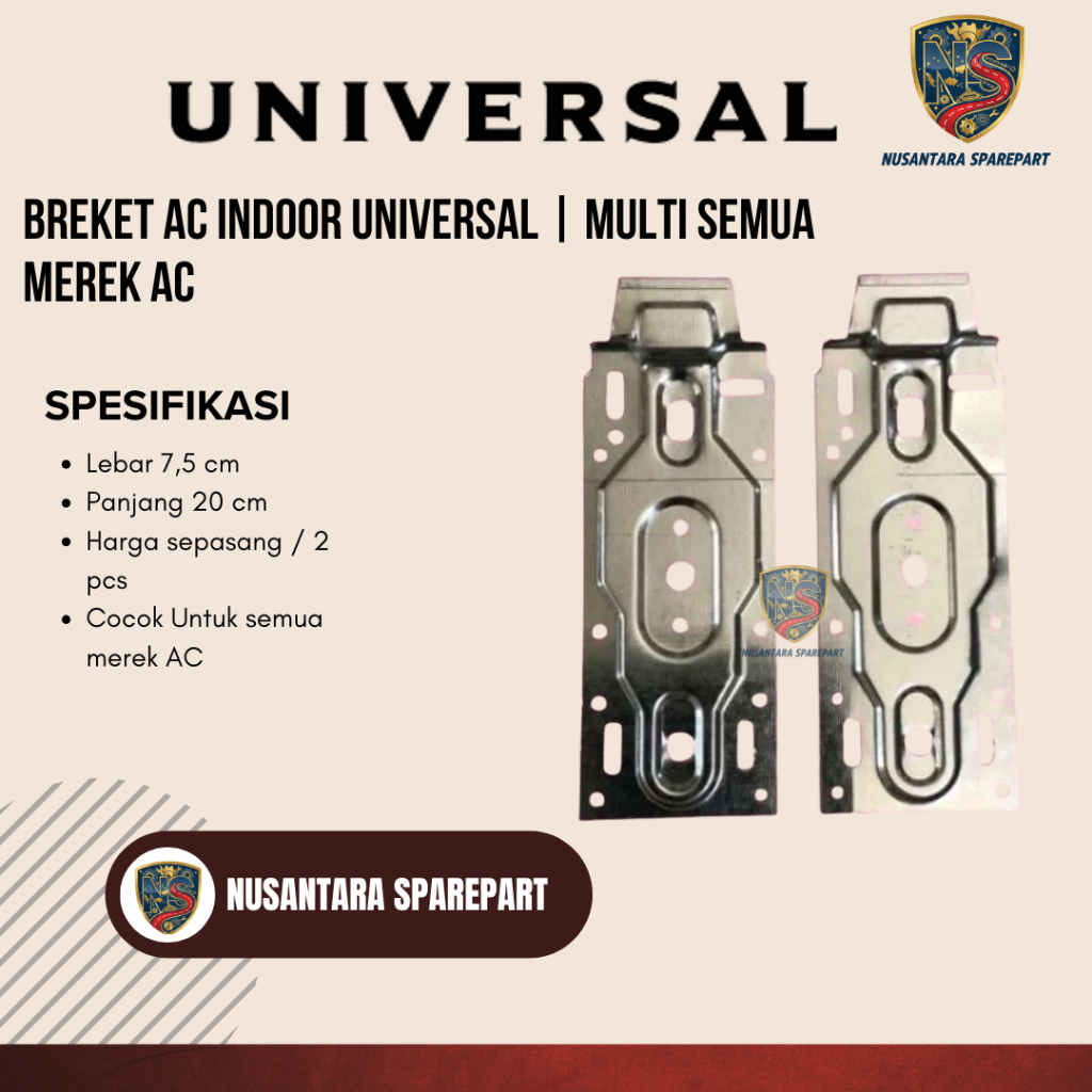 Breket Universal Bracket Indoor AC Bracket Indoor Multi | Sparepart AC