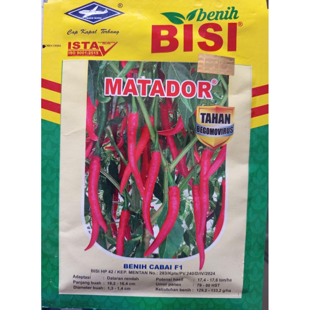 Cabe merah besar MATADOR F1 10 gram ( CMB )