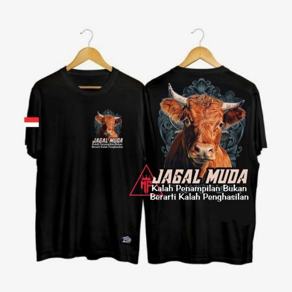 KAOS JAGAL MUDA//KAOS JAGAL SAPI//TSHIRT NEW