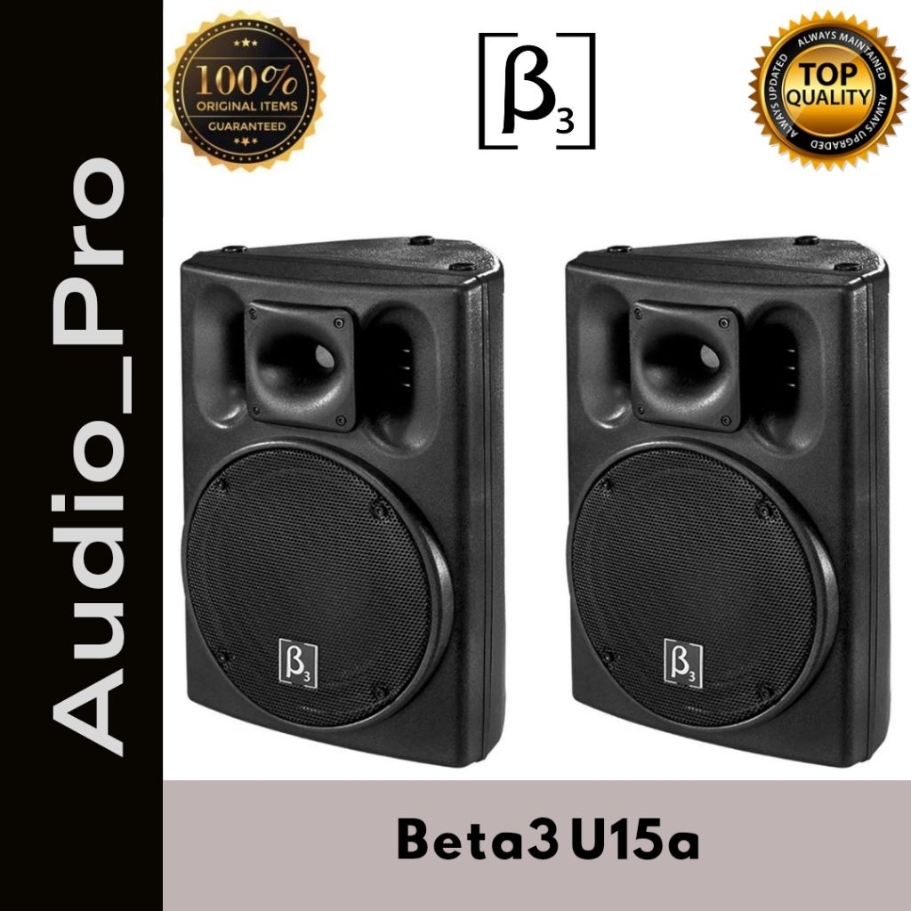 Speaker Aktif Beta 3 U15A Speaker Aktif 15 Inch 2 Way 1200 Watt Beta Three U15A Beta3 U15a (HARGA UN