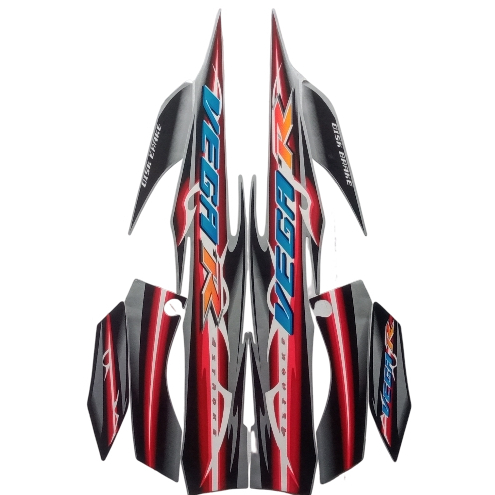 STIKER STRIPING VEGA R NEW 2007 LIS BODY YAMAHA VEGA R NEW 2007