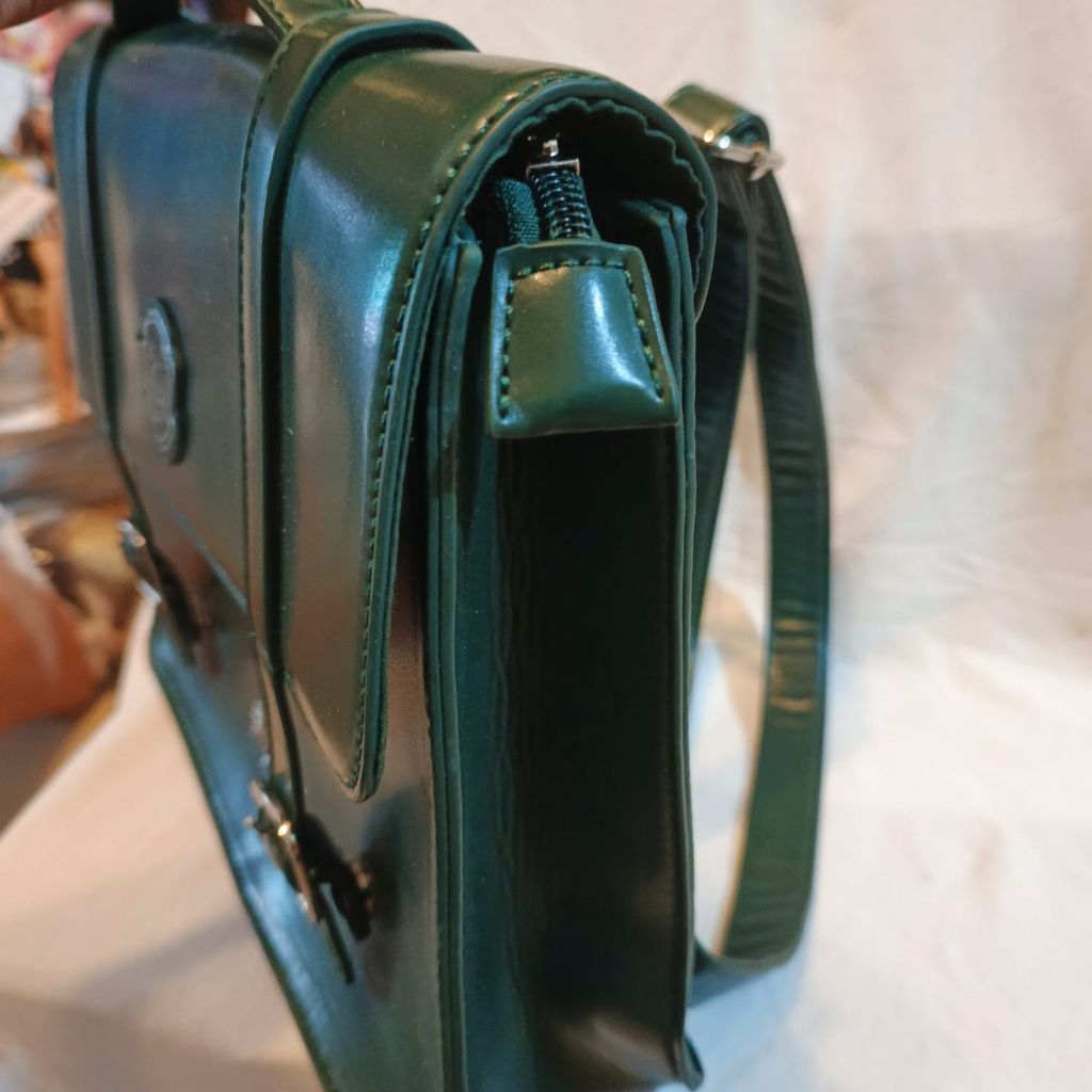 miniso x harry potter preppystyle backpack ransel kulit harry potter