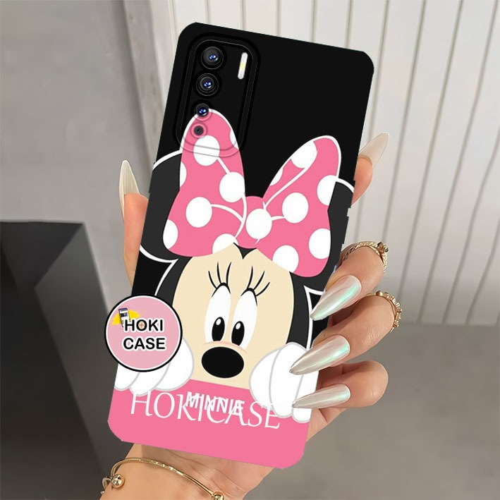 Silikon Oppo Reno 3 4G - Oppo A91 Case Lentur Motif Mickey Mouse Case Aesthetic