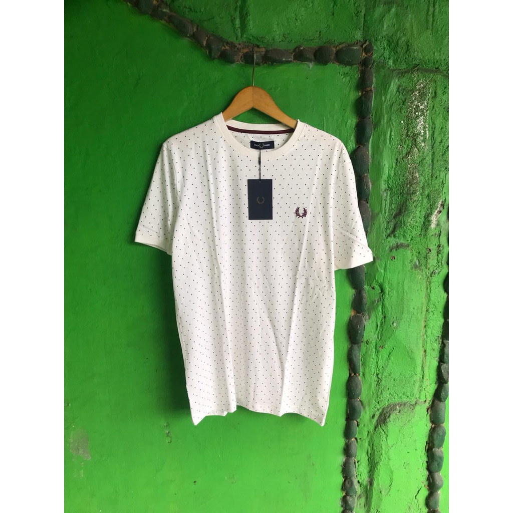 tshirt fred perry polka dot original