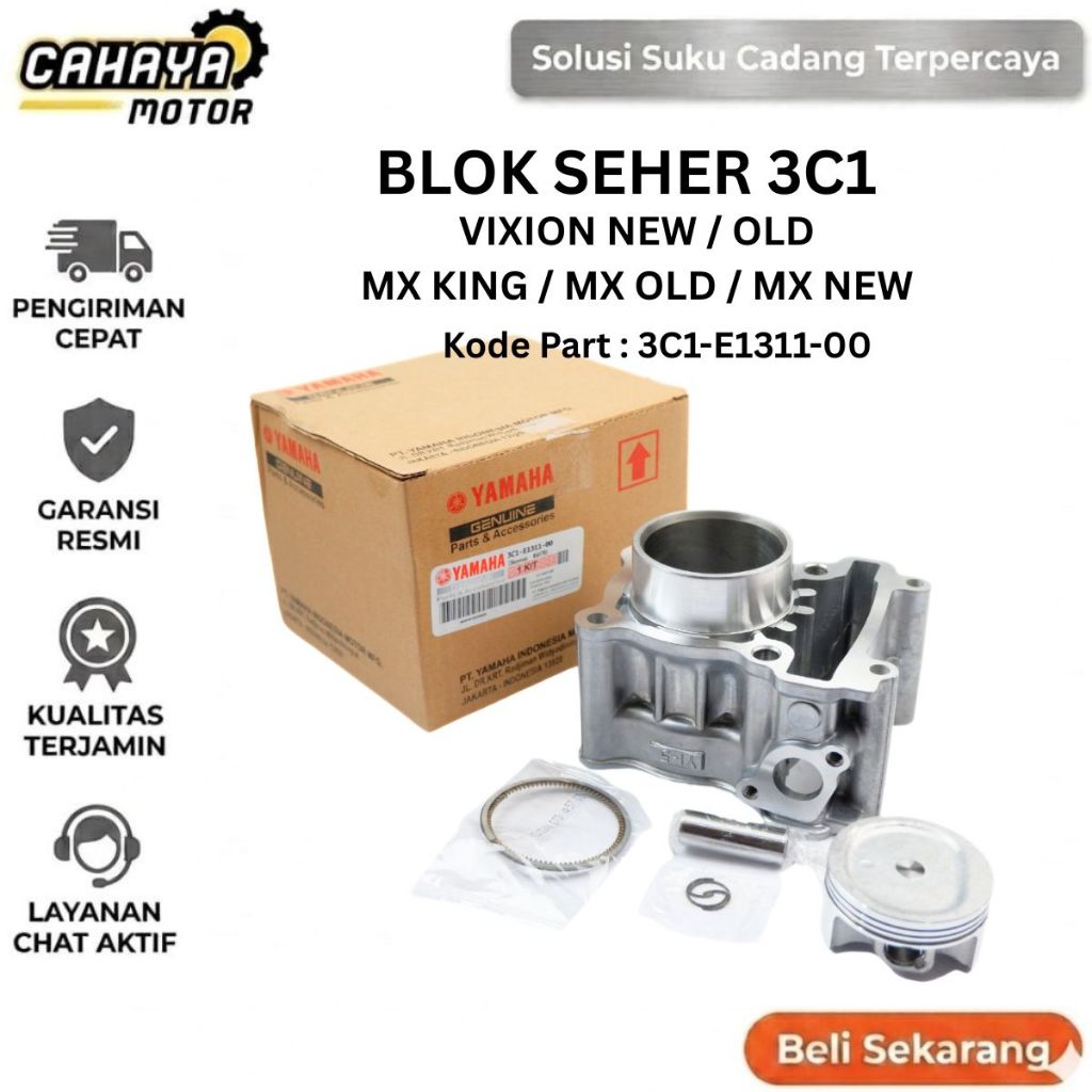 BLOCK SEHER VIXION OLD Dan VIXION NEW 3C1