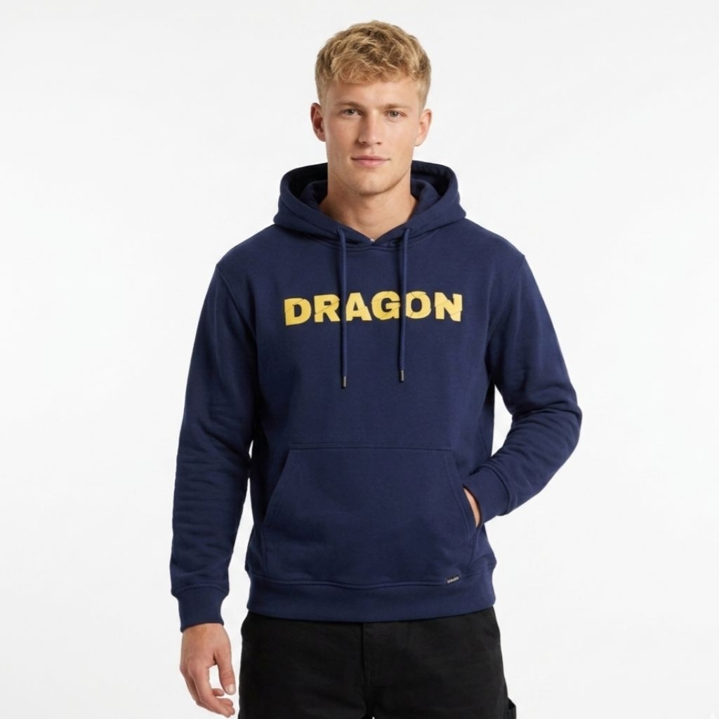 Hoodie Lengan Panjang Dragon Alliance Original MJMP Saber Navy