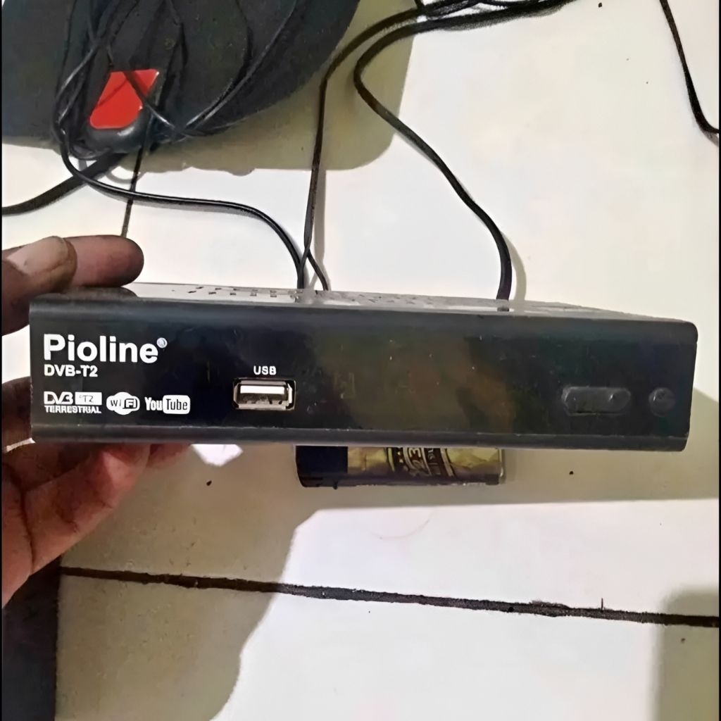 PIOLINE ORION STB SET TOP BOX DVB T2 TV DIGITAL BEKAS NORMAL