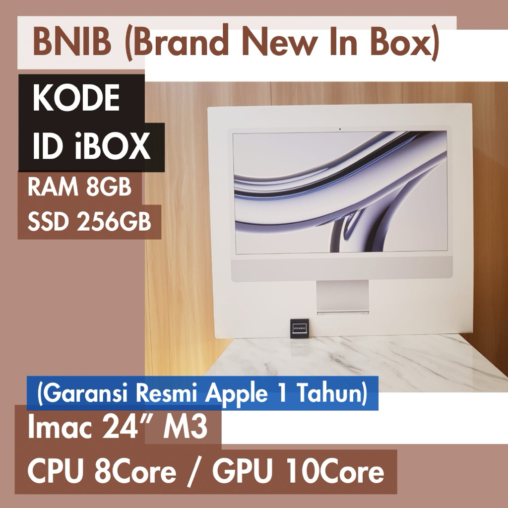 Imac retina M3 M4 16GB 32GB 64GB 128GB 256GB 512GB 1TB 2TB