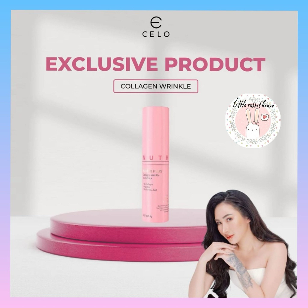 READY STOCK CELO NUTRI PLUS COLLAGEN WRINKLE MULTI STICK CELO.BEAUTE CELOBEAUTEBYCECE CELOBEAUTEOFFI
