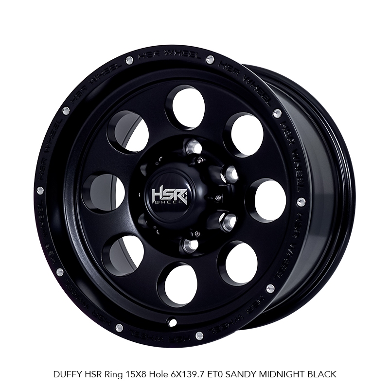 VELG MOBIL OFFROAD HSR DUFFY R15 6X139,7 BLACK
