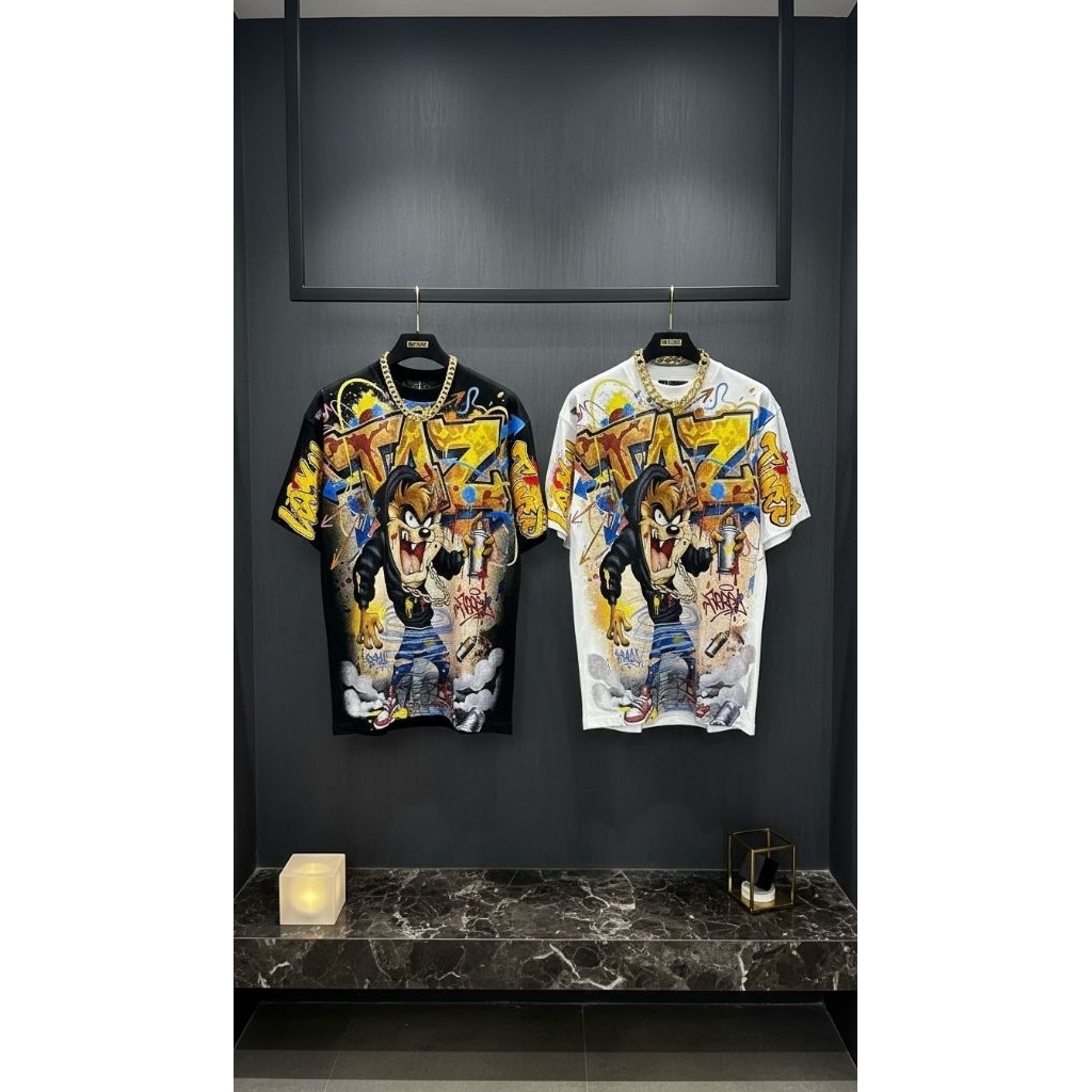 Kaos UNISEX Taz Mania Bangkok Premium