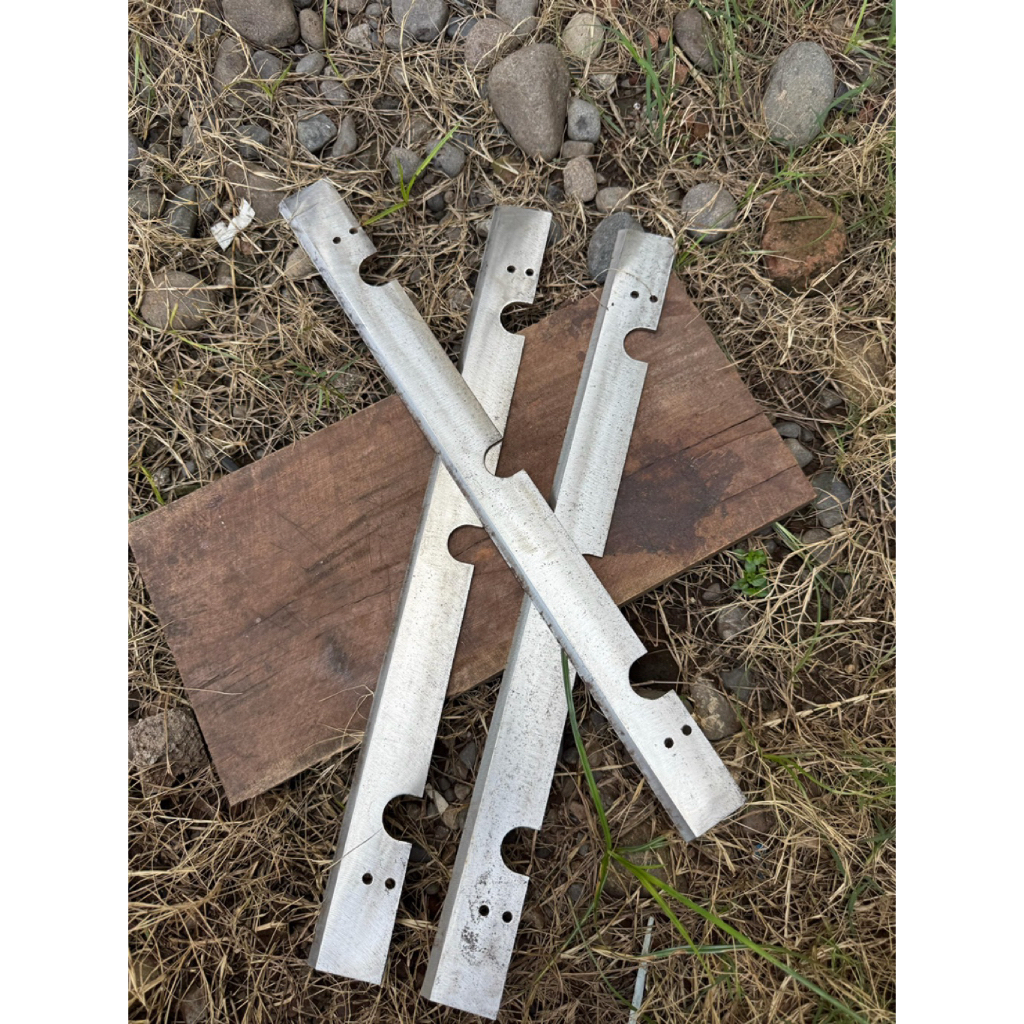 Pisau planer serut kayu full baja putih HSS | Bahan pisau Baja Putih