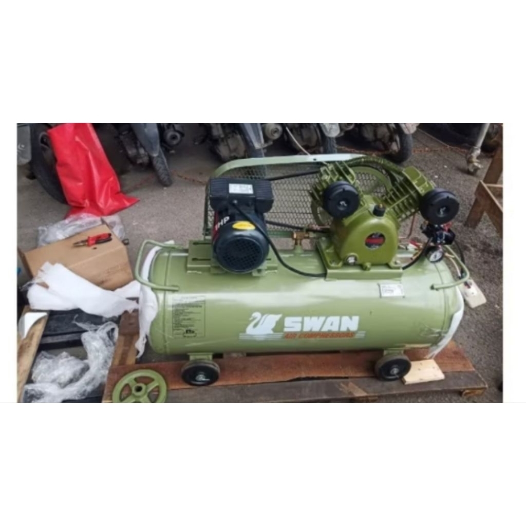 kompresor angin merk swan 1hp angin kompresor