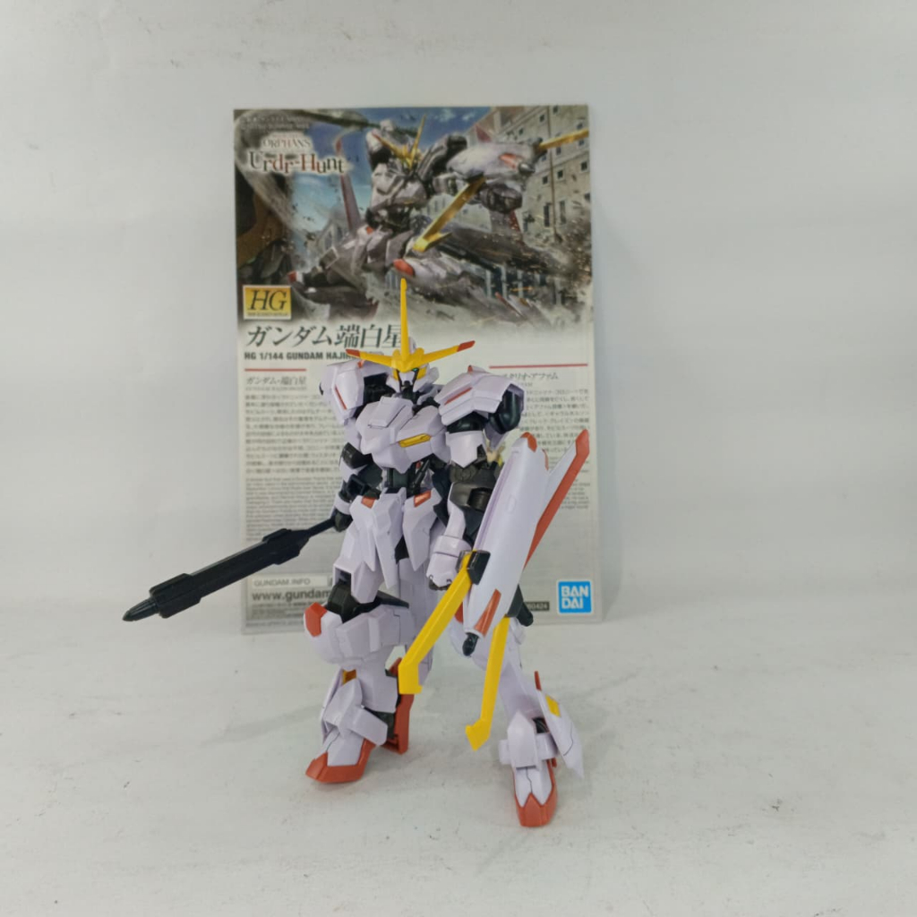 Bandai HGIBO Hajiroboshi / Model Kit Gundam HG 1/144 2nd Sudah Rakit HS537