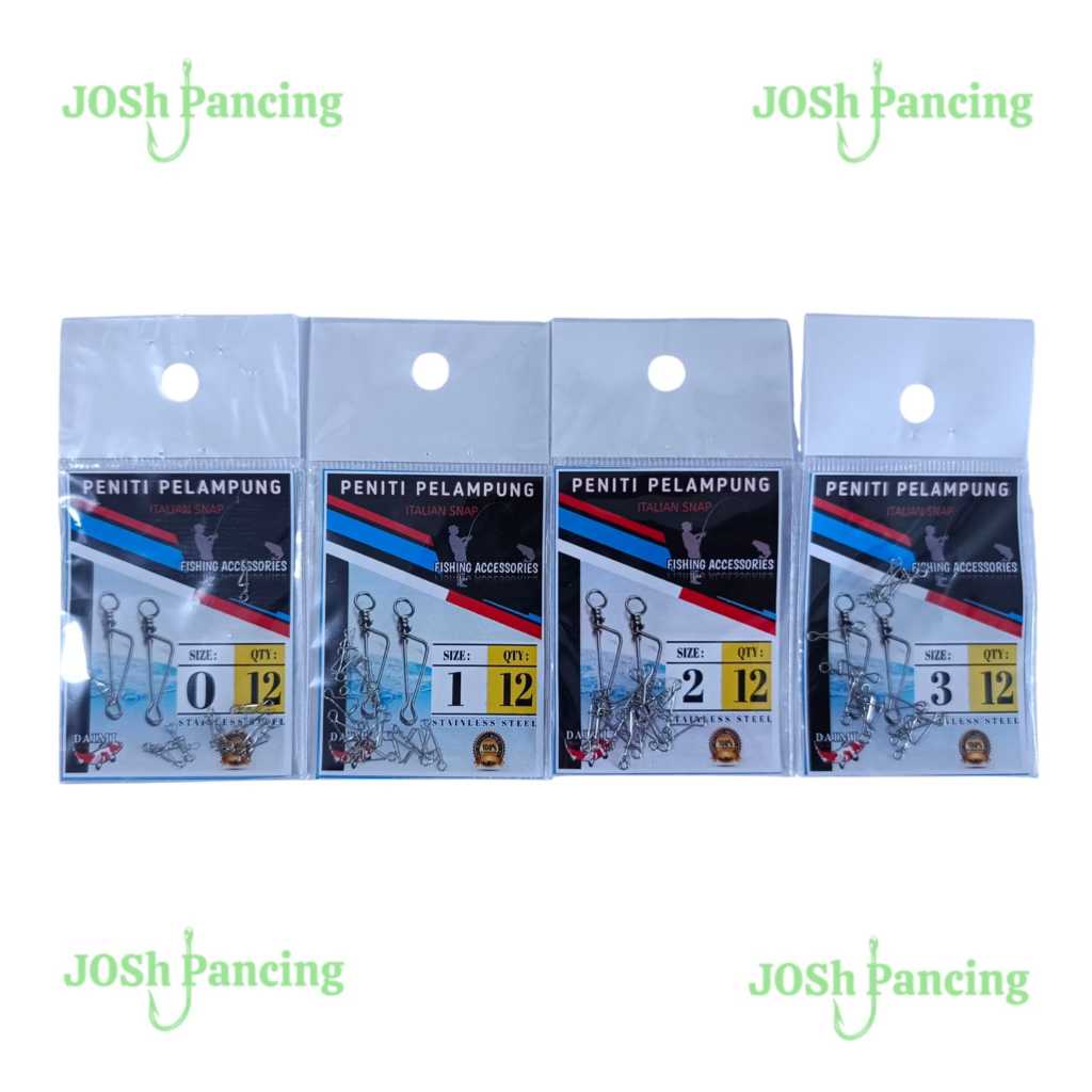 kili kili swivel peniti pelampung pancing