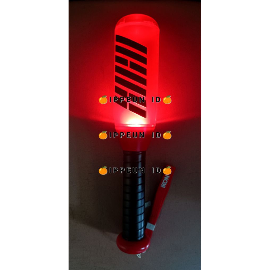(READY STOCK) OFFICIAL MERCH KONBAT LIGHTSTICK IKON BACKPACK SLOGAN BOBBY HAND FAN SONG BOBBY LS TRE
