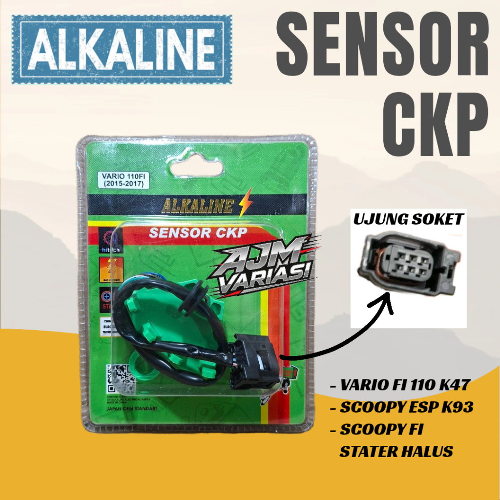 Sensor CKP Alkaline - Vario 110 FI K46 - Scoopy FI Halus K16 - Scoopy Esp K93 Kaki 4