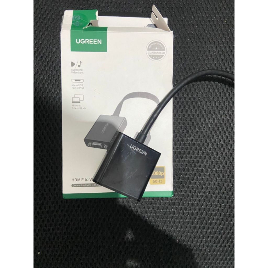 Adaptor Ugreen Kabel Vga monitor To DVI