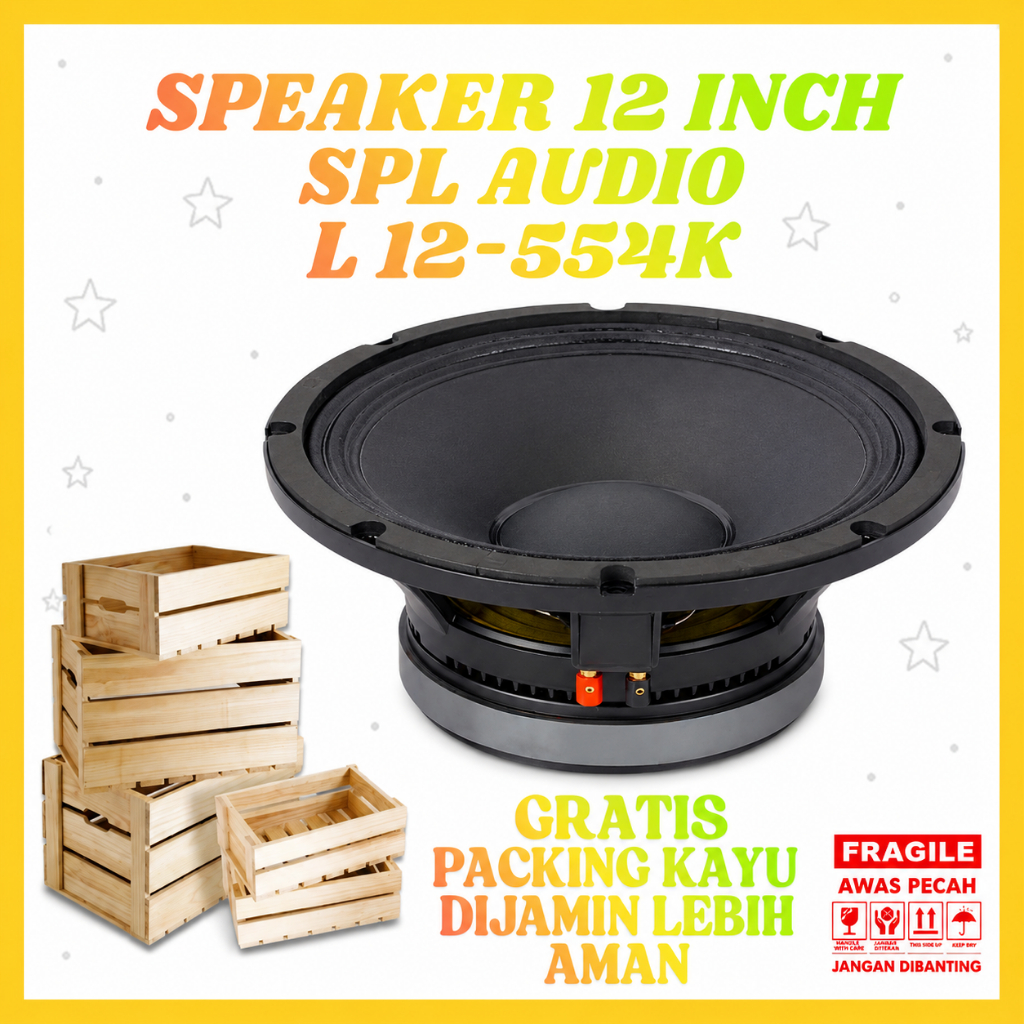 Speaker 12inch SPL Audio L12/554K