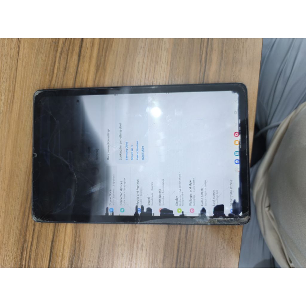 Samsung Tab S6 Lite Minus lcd