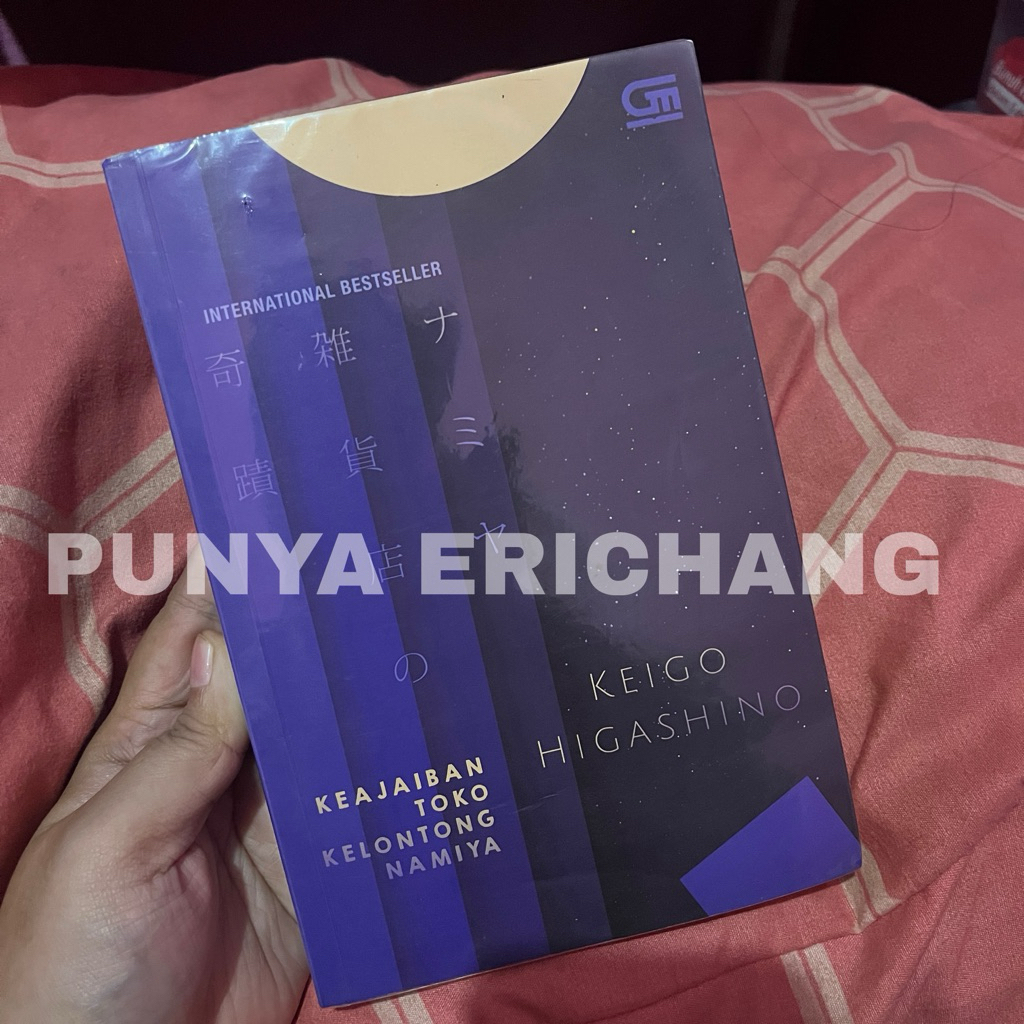 KEIGO HIGASHINO - TOKO KELONTONG NAMIYA - BUKU PRELOVED ORIGINAL