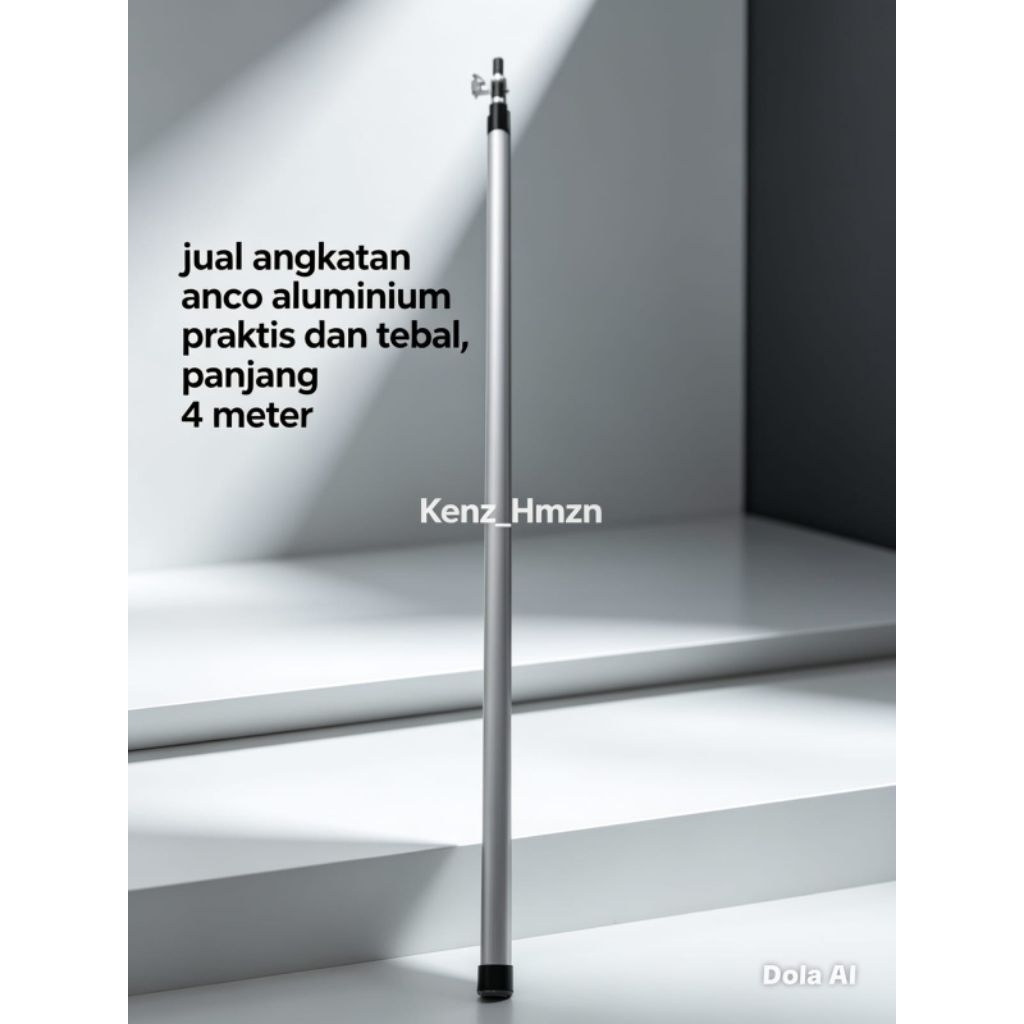 angkatan anco bahan alumunium tebal praktis 4 meter
