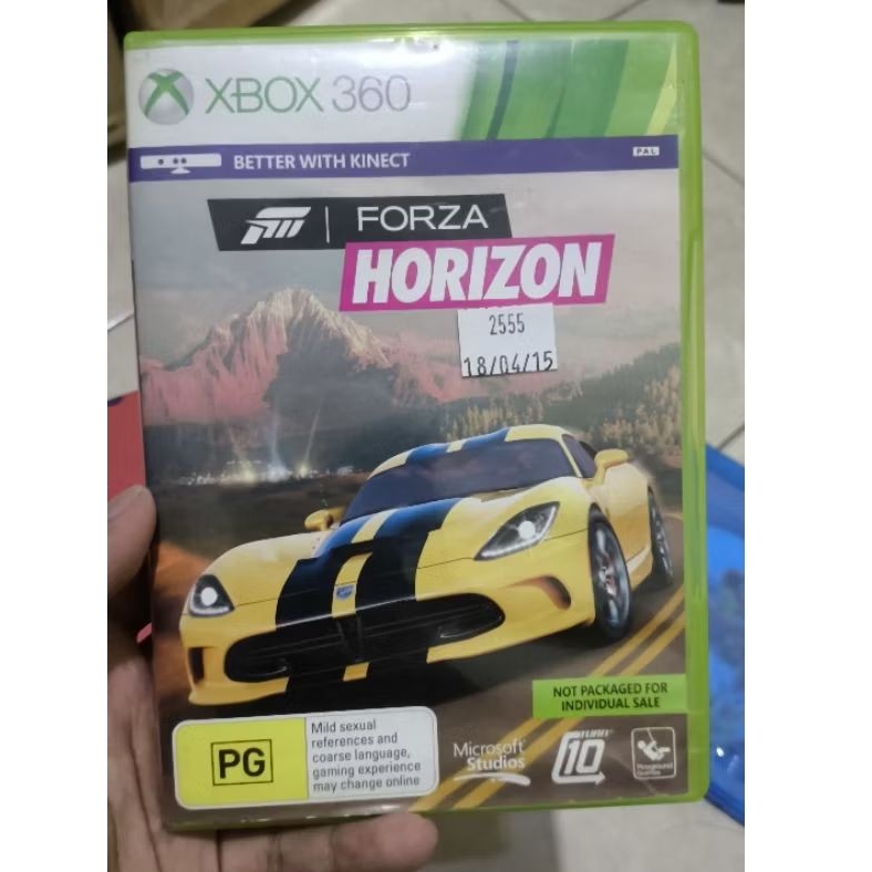 Kaset bd disk Forza Horizon xbox 360 Original Second