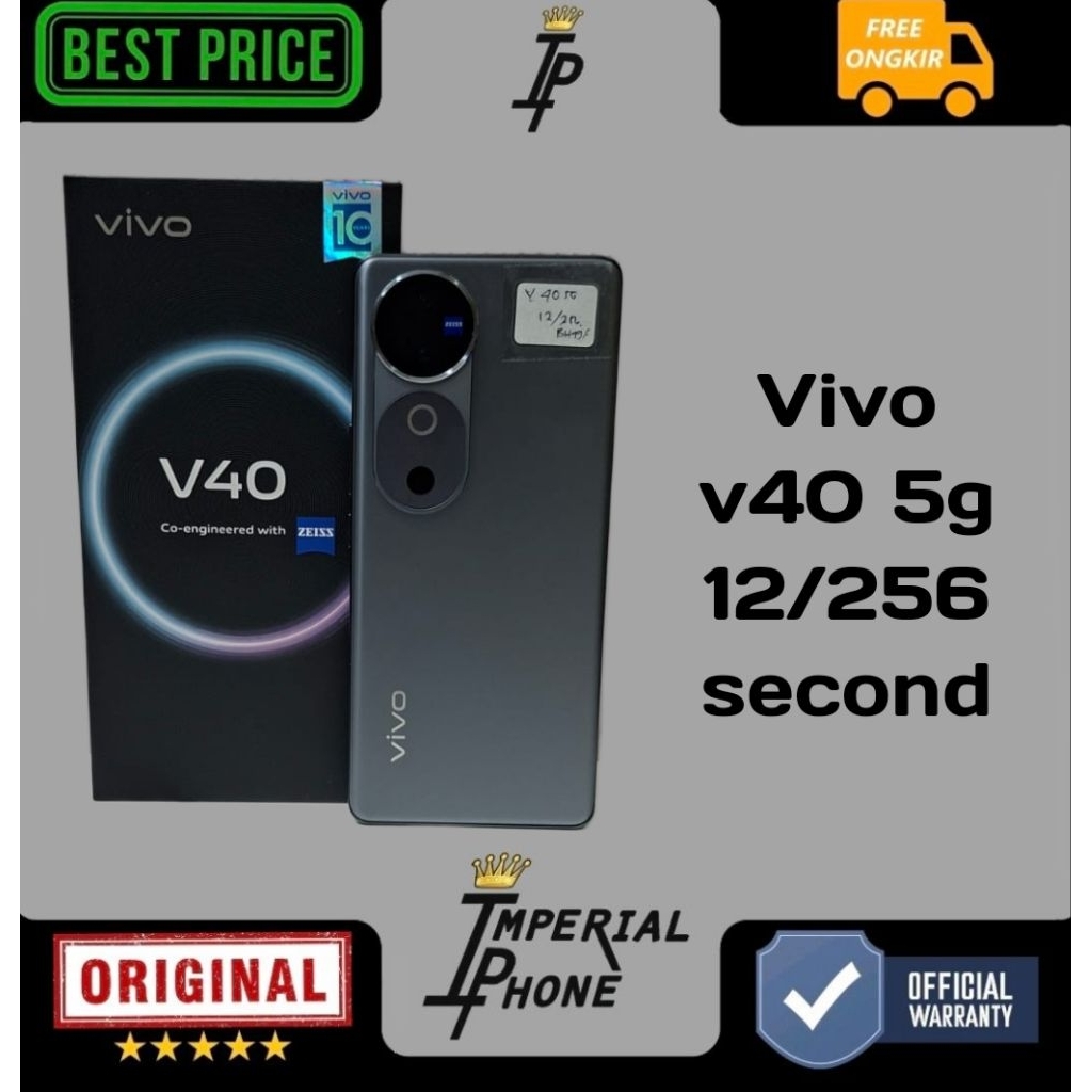 vivo v40 5g 12/256 second
