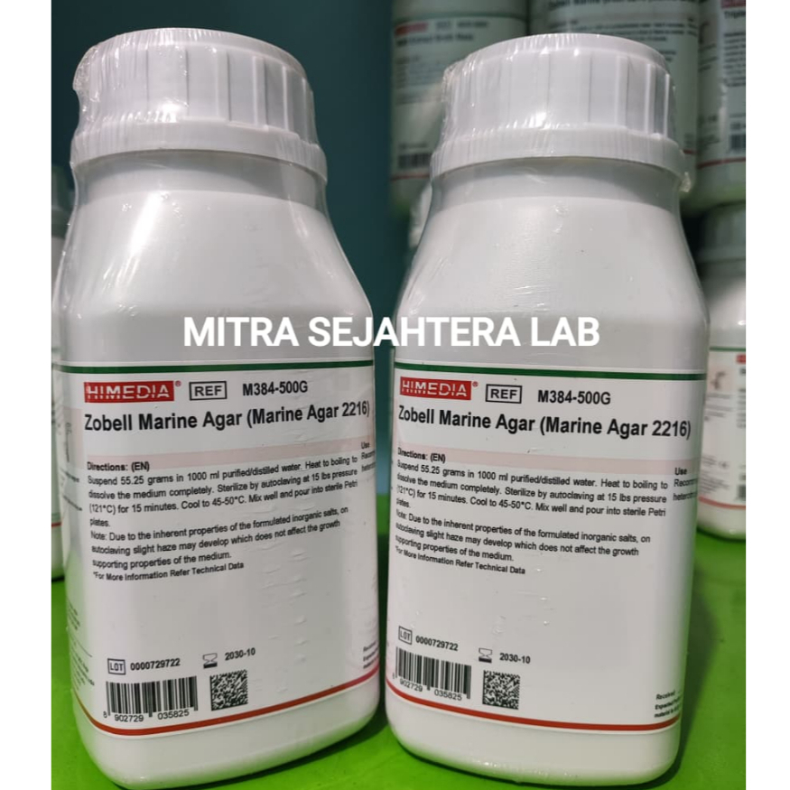ZMA Zobell Marine Agar Himedia 500 gram M384 Marine Agar M384-500G