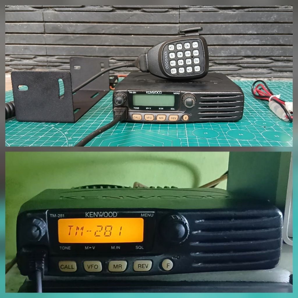 RIG KENWOOD TM-281A VHF MULUS ORIGINAL