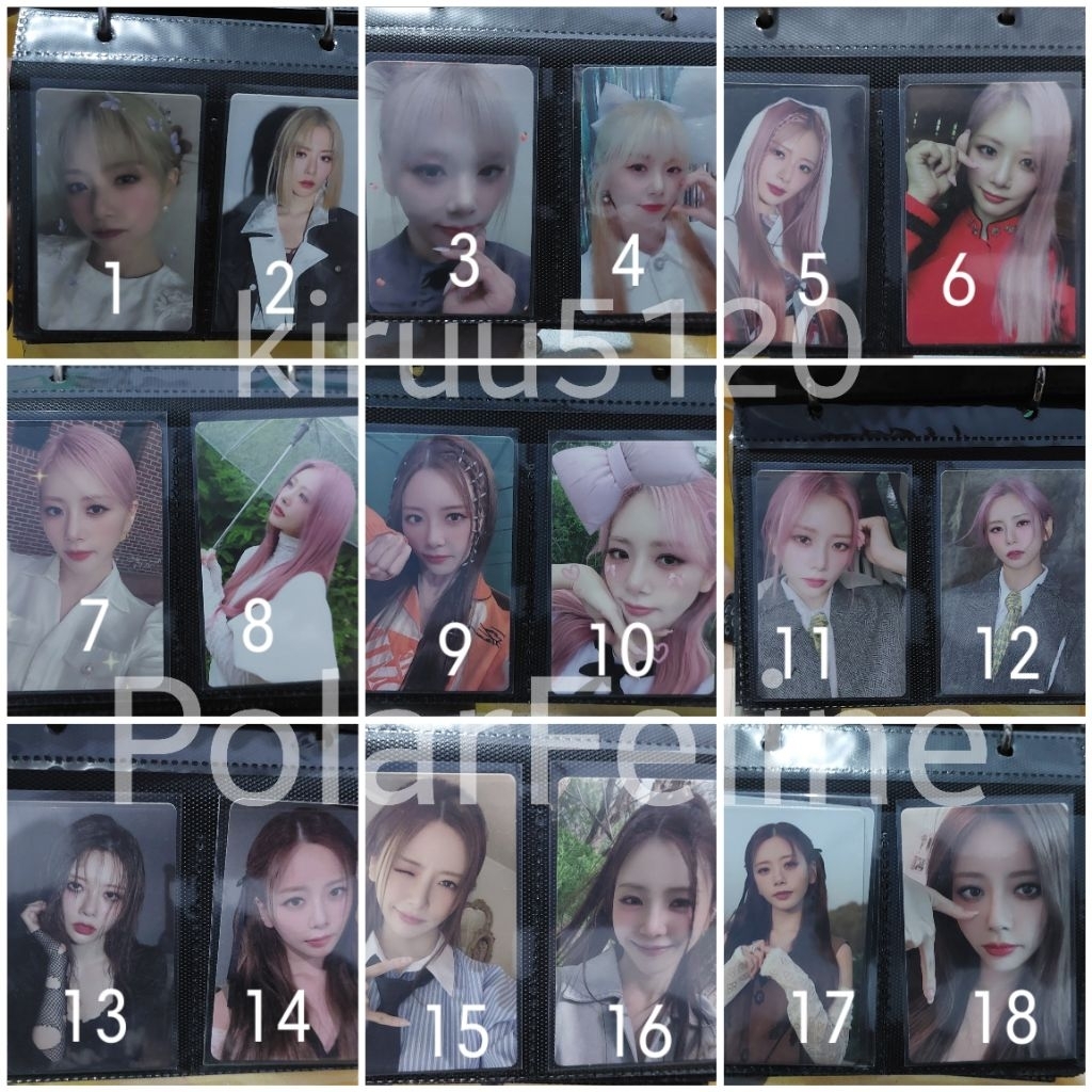 Photocard Dreamcatcher JiU Kim Minji All Era