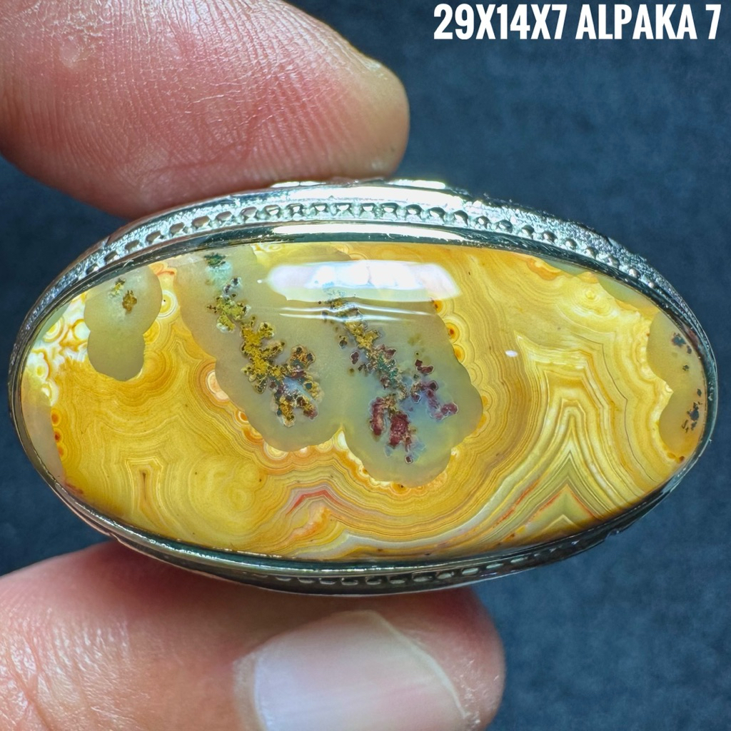Cincin Batu Akik Natural Lafadz Allah