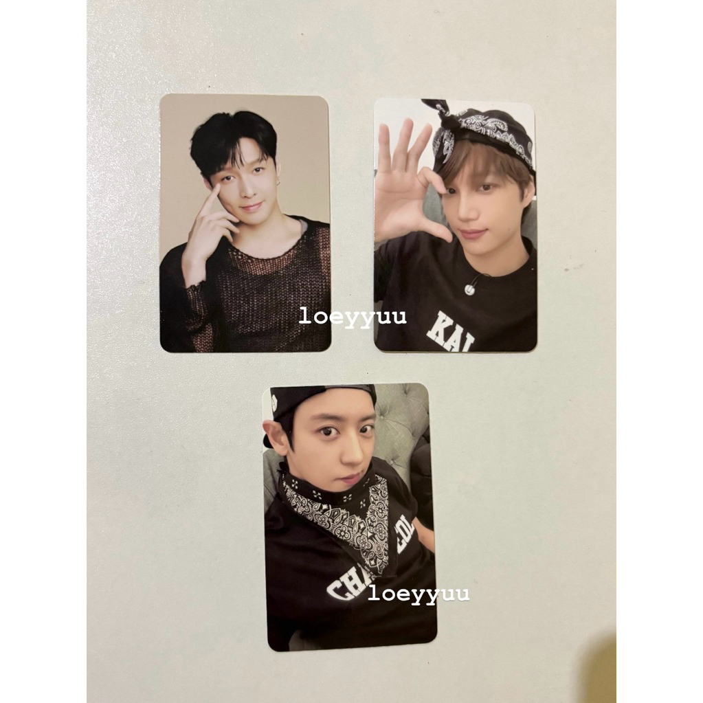 PC MD Tranding Card EXO’verse Official LAY CHANYEOL KAI