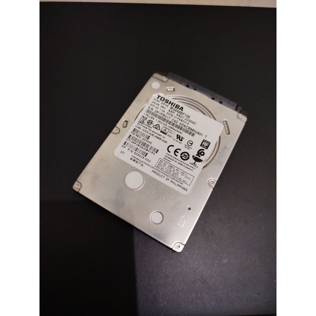 hardisk laptop toshiba 1 Tb