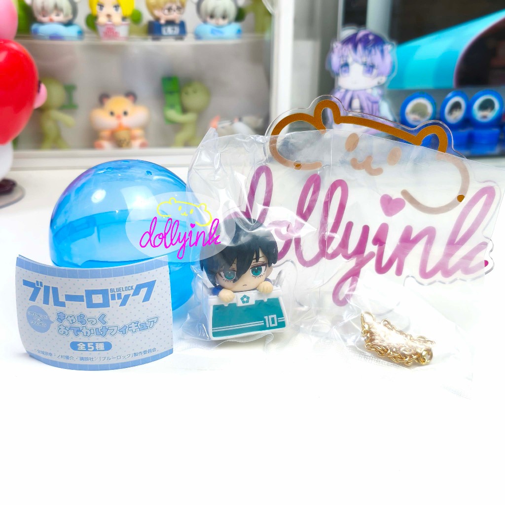 [READY JAJANAN JP]Blue Lock Character Outing Figure Itoshi Rin/Gachapon Rin Itoshi