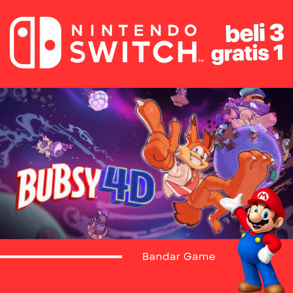 Bubsy 4D  - Nintendo Switch (digital game)