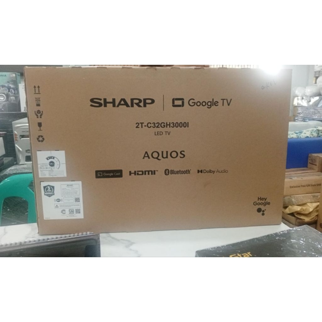 tv android sharp 32 inch bergaransi smart